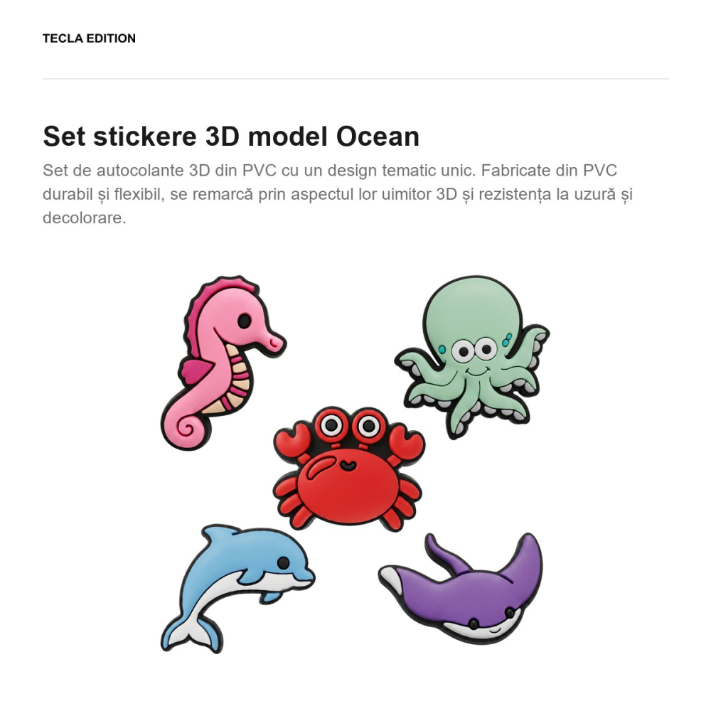 Set stickere 3D model Ocean [2]
