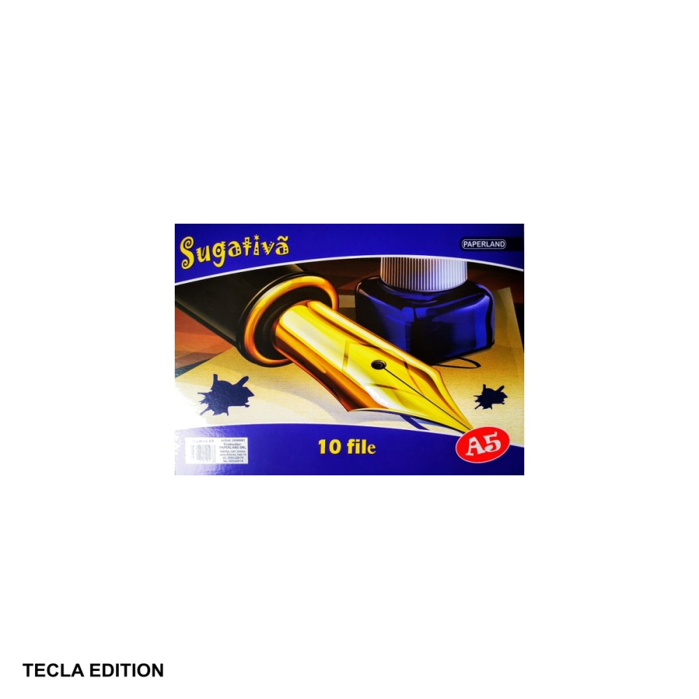 Set sugativa Tecla Edition, format A5, 10 coli, pentru absorbtia cernelii si a scrisului de mana [4]