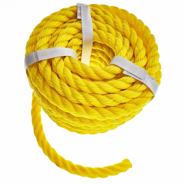 Sfoara din nylon cu lungime 10 m, grosime 14 mm, culoare galben [5]