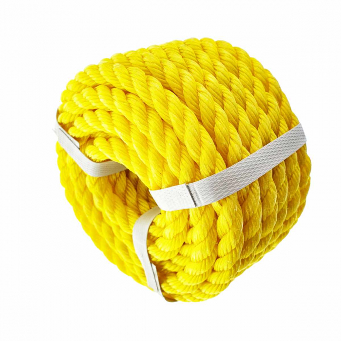 Sfoara din nylon cu lungime 10 m, grosime 14 mm, culoare galben [4]