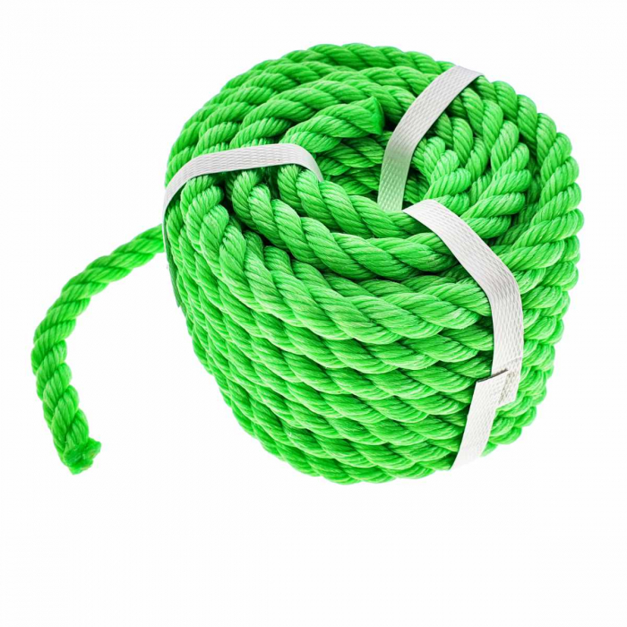 Sfoara din nylon cu lungime 10 m, grosime 14 mm, culoare verde [4]