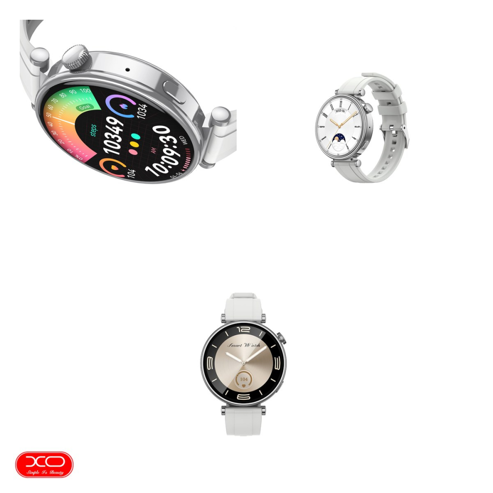Smartwatch XO GT4 Mini, AMOLED, argintiu, IP68, incarcare 2 h, ecran 1,32 ", Amoled 1,32" 466x466 pix, 200 mAh [4]