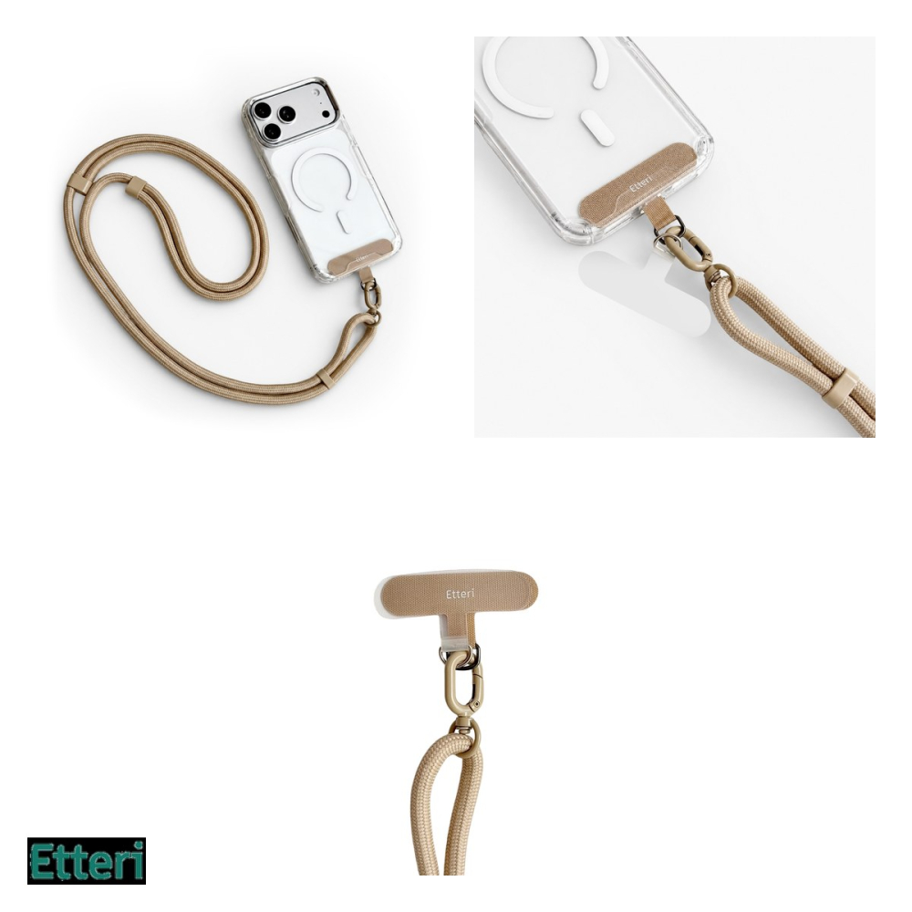 Snur de gat pentru telefon 150 cm, Bej [4]