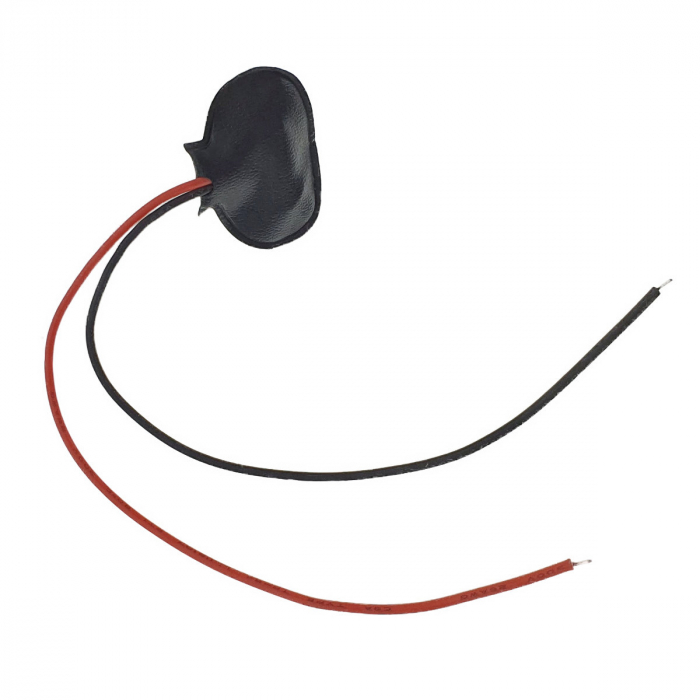Soclu cu conector 6F22 pentru baterie de 9V si 2 fire [4]
