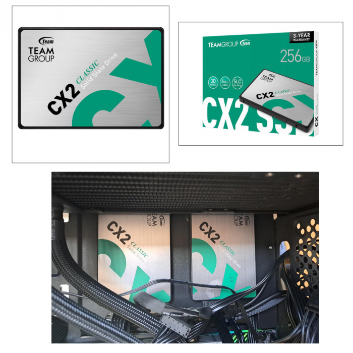 SSD Team Group CX2, 256GB, Black [4]