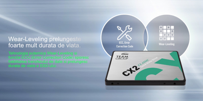 SSD Team Group CX2 Classic, 1TB, 2.5", SATA III [10]