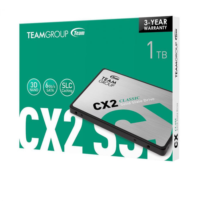 SSD Team Group CX2 Classic, 1TB, 2.5", SATA III [5]