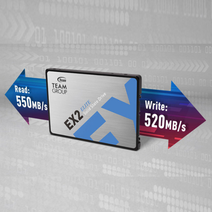 SSD Team Group EX2 512GB Negru [6]