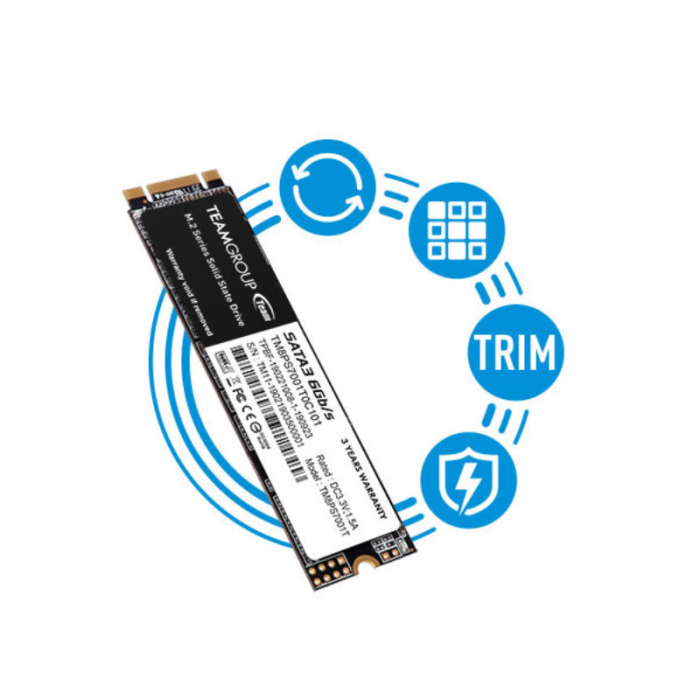 Solid State Drive (SSD) Teamgroup MS30 04095, M.2 2280, SATA III, 128Gb [5]