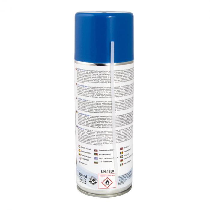 Spray cu aer comprimat, curatare cu jet de aer, 400 ml [3]