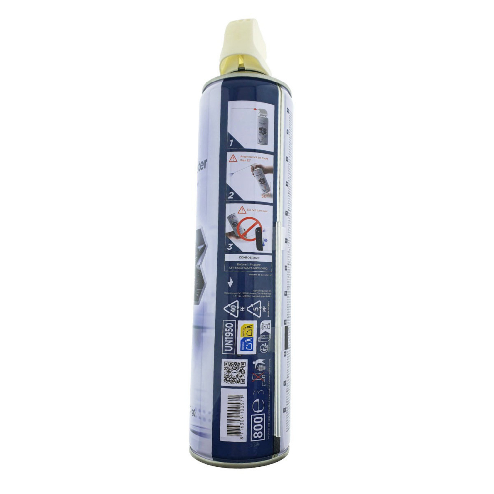 Spray cu Aer Comprimat, Power Duster, 600 ml, cu Jet Puternic pentru Curatarea Locurilor Greu Accesibile, cu Tub Extensibil [3]