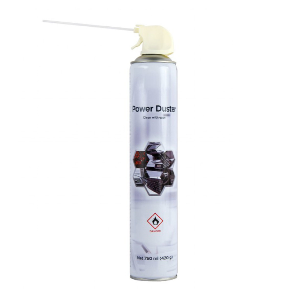Spray cu Aer Comprimat, Power Duster, 750 ml, cu Jet Puternic 6 KN pentru Curatare Profesionala, cu Tub Extensibil pentru Locuri Greu Accesibile [2]