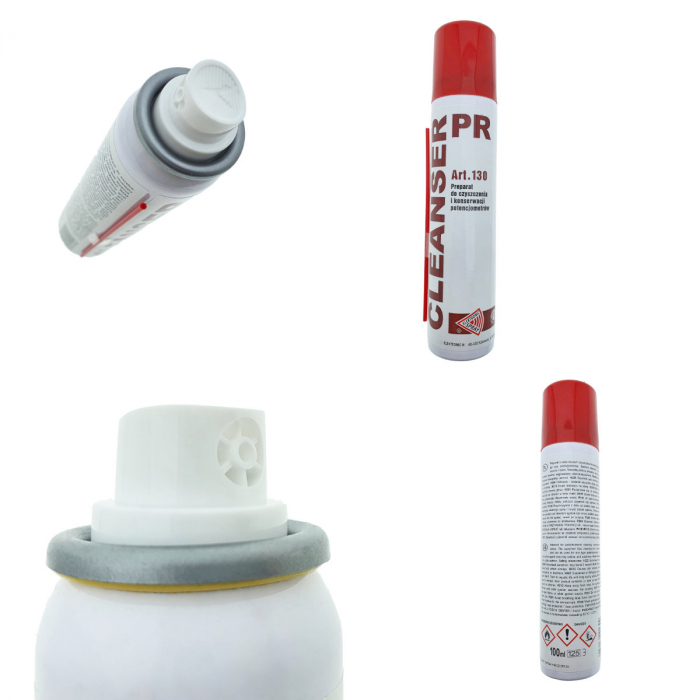 Spray de curatare, lubrifiere si protectie, Cleanser PR 130, 100 ml, pentru potentiometre [4]