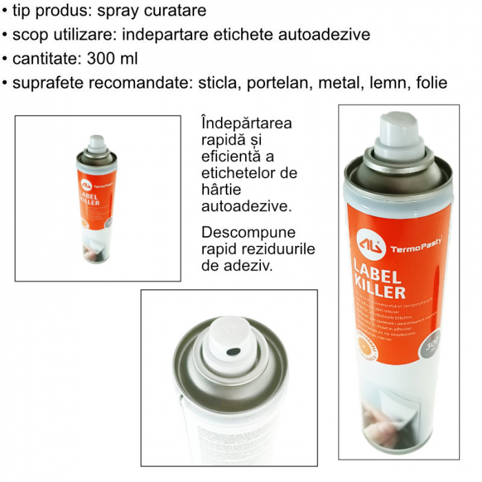 Spray universal indepartare etichete, AGT-013 Label Remover 32942, 300ml [5]