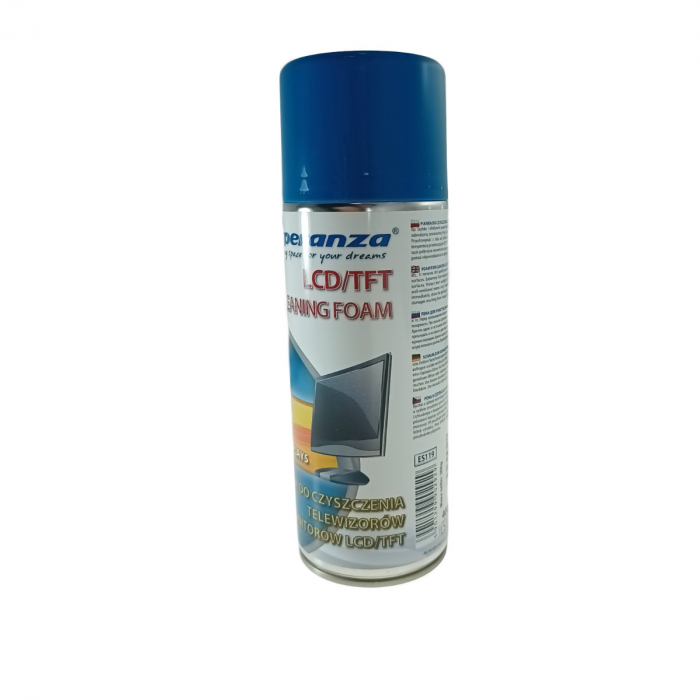 Spuma curatare ecrane 400ml, Esperanza ES119, anti-statica pentru ecrane LCD/TFT [4]