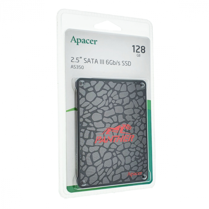 Solid State Drive, Apacer, 128 GB, 2,5", SATA III, Negru [2]