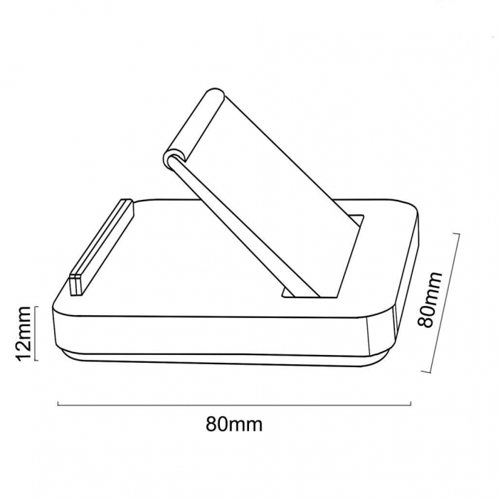 Suport, pentru tableta, telefon, seria Comfort, aluminiu, MC-745 [3]