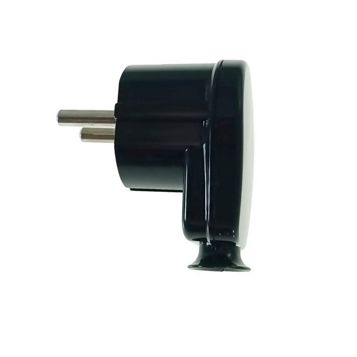 Stecher unghiular WT-16B 40606, 220-250V-16A, negru [1]