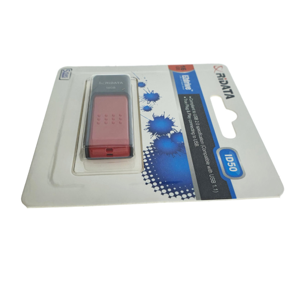 Stick USB Flash Drive RiDATA 16GB, USB 2.0, Design Ultracompact si Usor, pentru Stocare Portabila si Transfer Rapid de Date [2]