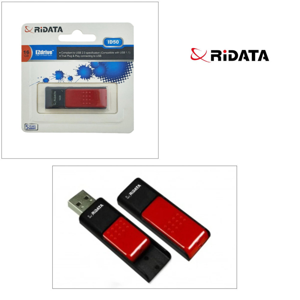 Stick USB Flash Drive RiDATA 16GB, USB 2.0, Design Ultracompact si Usor, pentru Stocare Portabila si Transfer Rapid de Date [3]