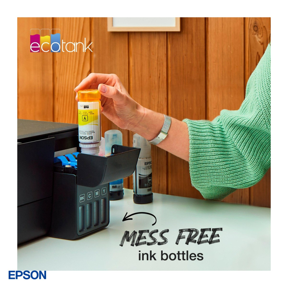 Sticla de cerneala Epson 101 EcoTank, 70 ml, randament 6.000-6.500 pagini, pentru imprimante EcoTank, magenta, C13T03V34A [6]