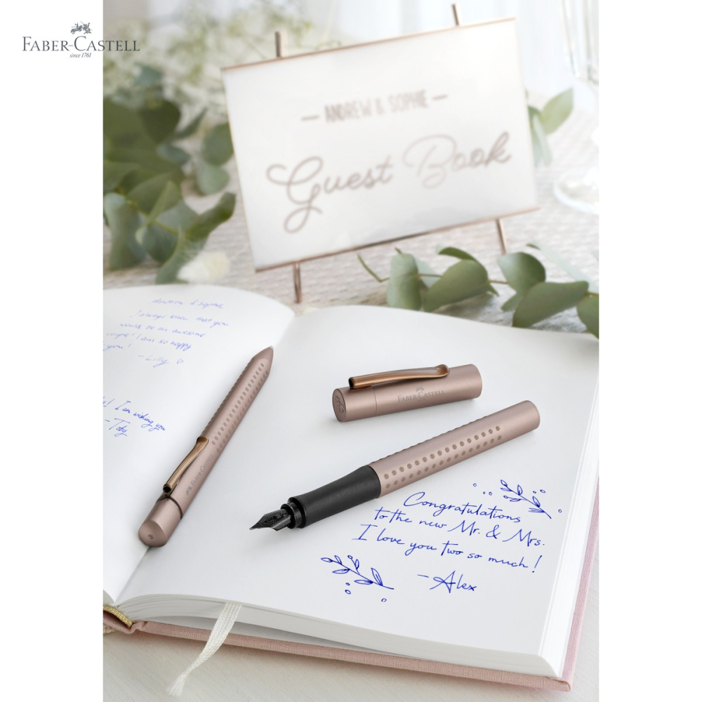 Stilou Faber-Castell Grip 2011 editie speciala gri antracit, penita fina din otel inoxidabil, pentru dreptaci si stangaci [5]