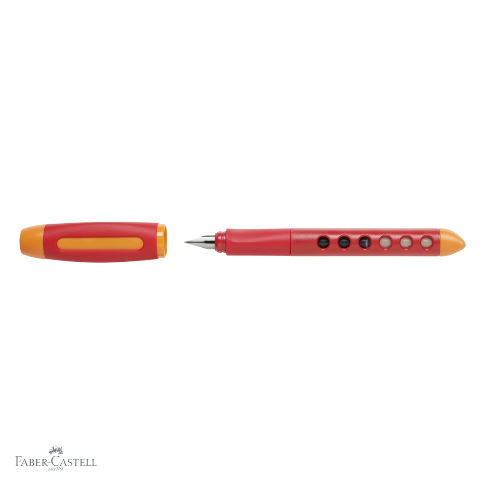 Stilou scolar Faber-Castell Scribolino, penita iridiu, zona grip ergonomica, pentru dreptaci incepatori [4]