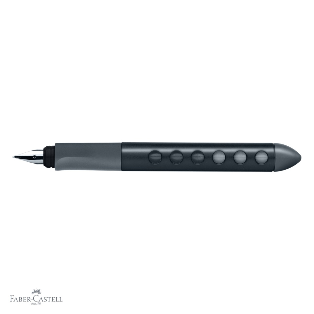 Stilou scolar Faber-Castell Scribolino pentru stangaci, penita din iridiu, negru, ideal pentru incepatori [4]