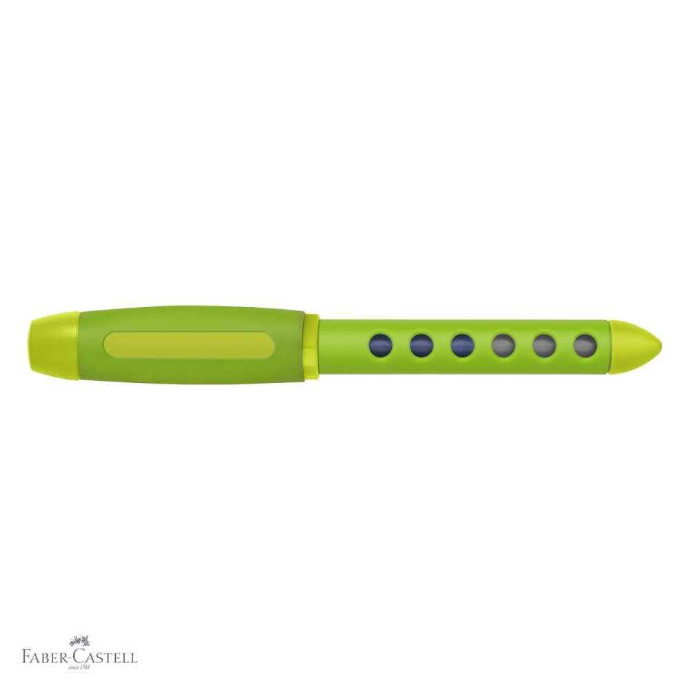 Stilou scolar Faber-Castell Scribolino Vernil, penita din iridiu, ergonomic, pentru dreptaci incepatori [4]