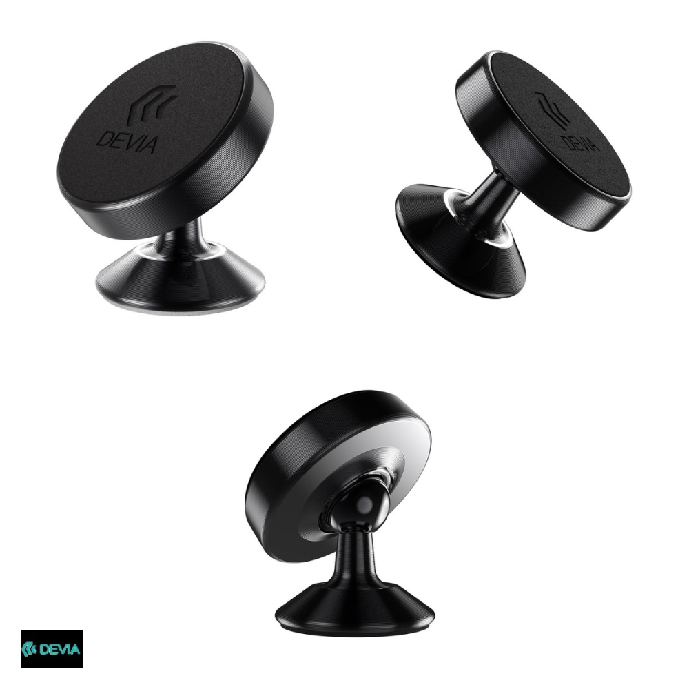 Suport auto Devia EL071, pe bord, magnetic, negru [4]