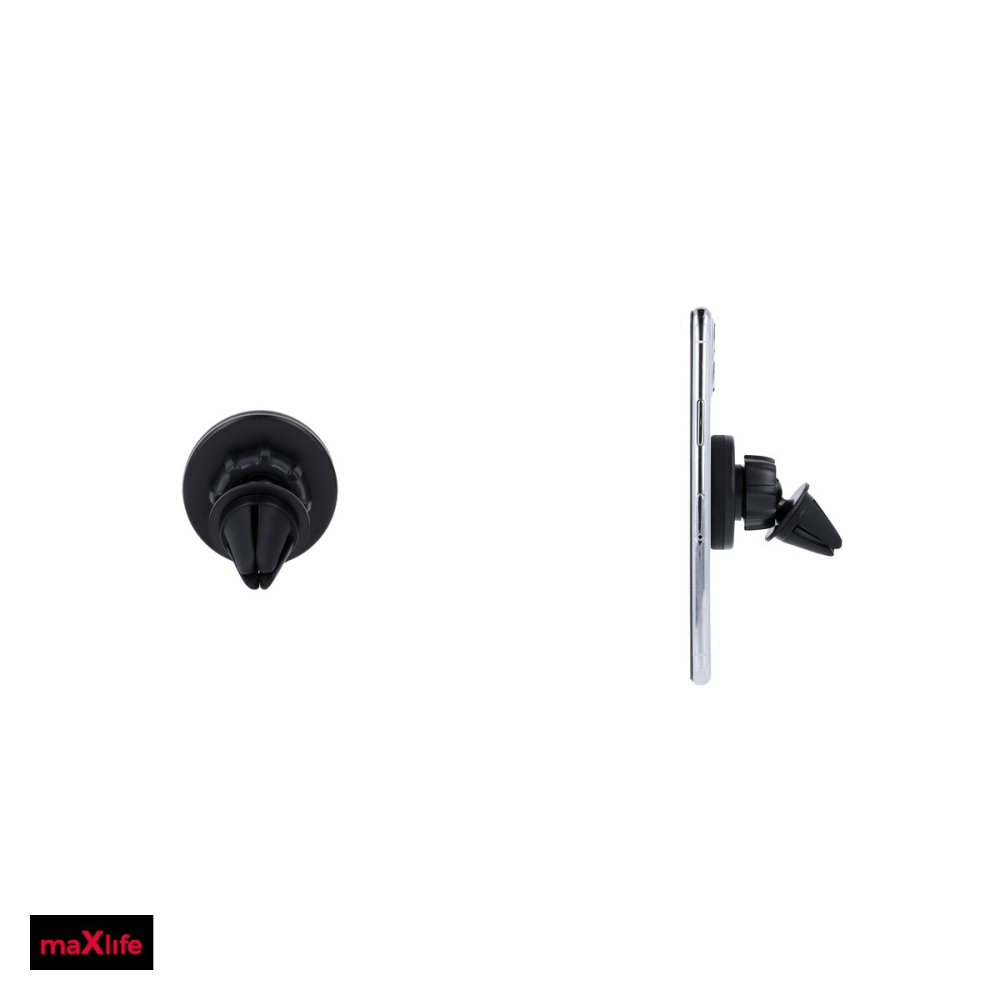 Suport auto Maxlife MXCH-12, prindere in grila de ventilatie, magnetic, negru [5]