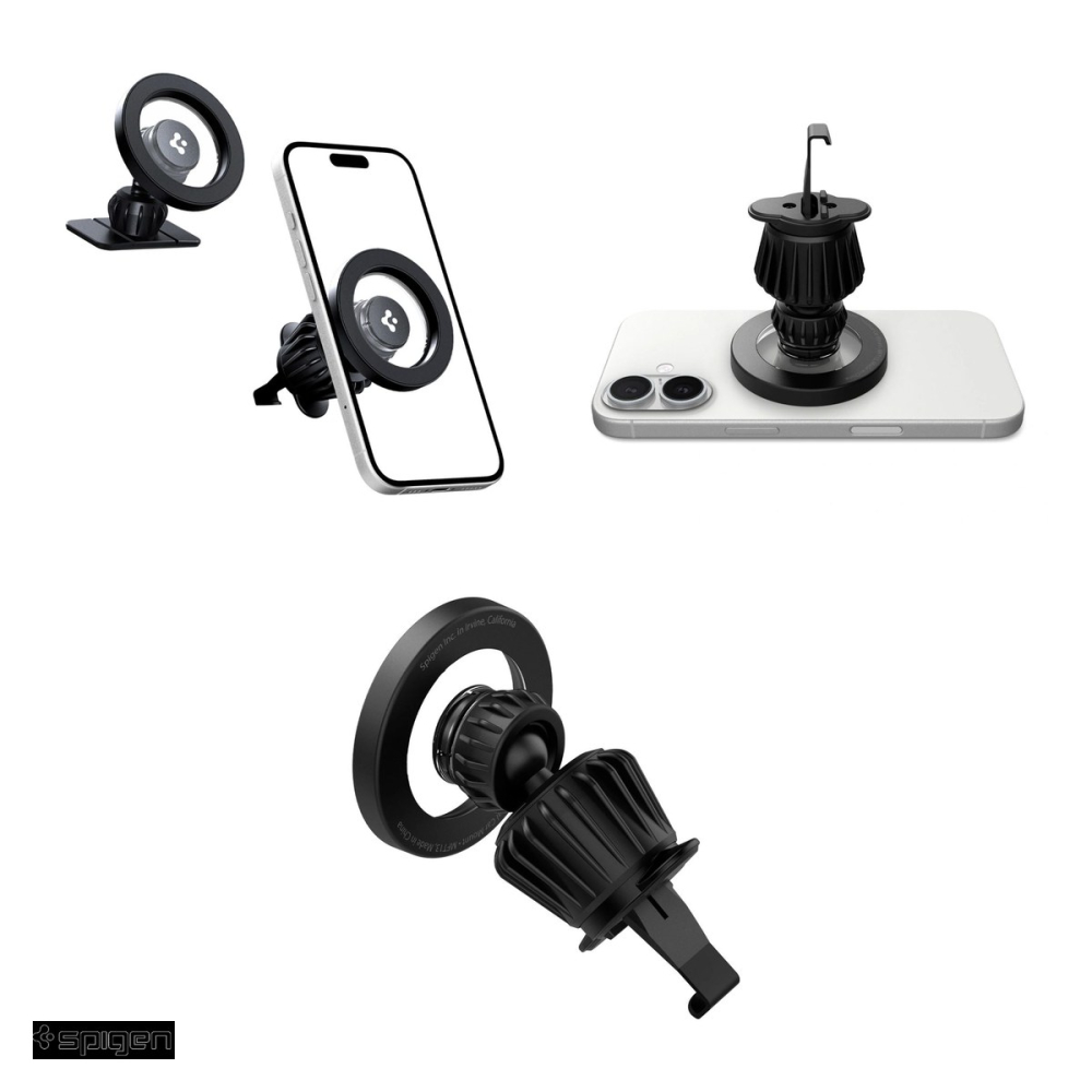 Suport auto Spigen MFT13, pe bord, MagSafe, negru [4]