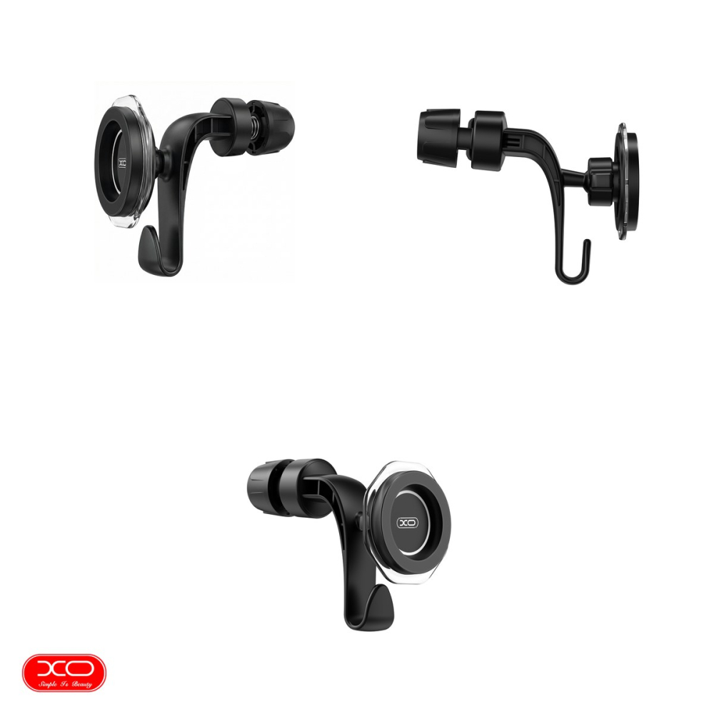 Suport auto XO C195, pe tetiera, MagSafe, negru [4]