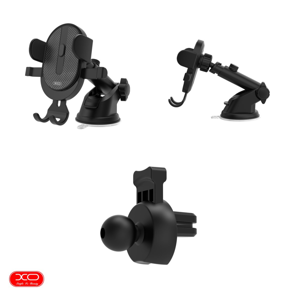 Suport auto XO C60, pe bord, negru [4]