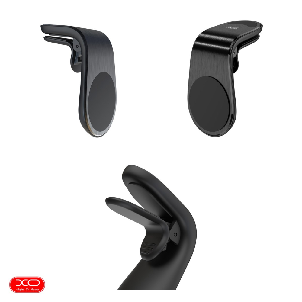 Suport auto XO C82, prindere in grila de ventilatie, magnetic, negru [4]
