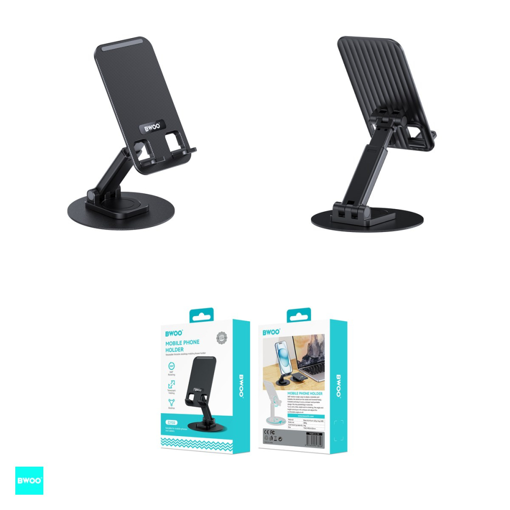 Suport de birou BWOO ZJ132, negru [4]