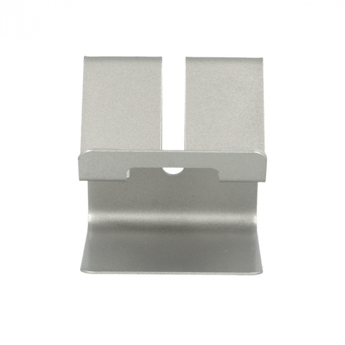 Suport de birou pentru telefon, 40521 Desk Holder S014 - S , din metal, argintiu [2]