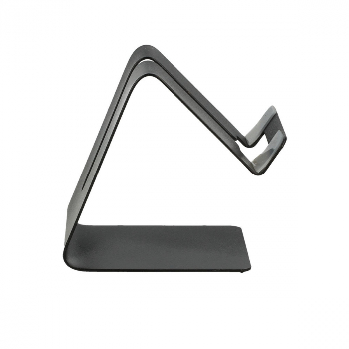 Suport de birou pentru telefon, 40680 Desk Holder S014-BK, din metal, negru [3]