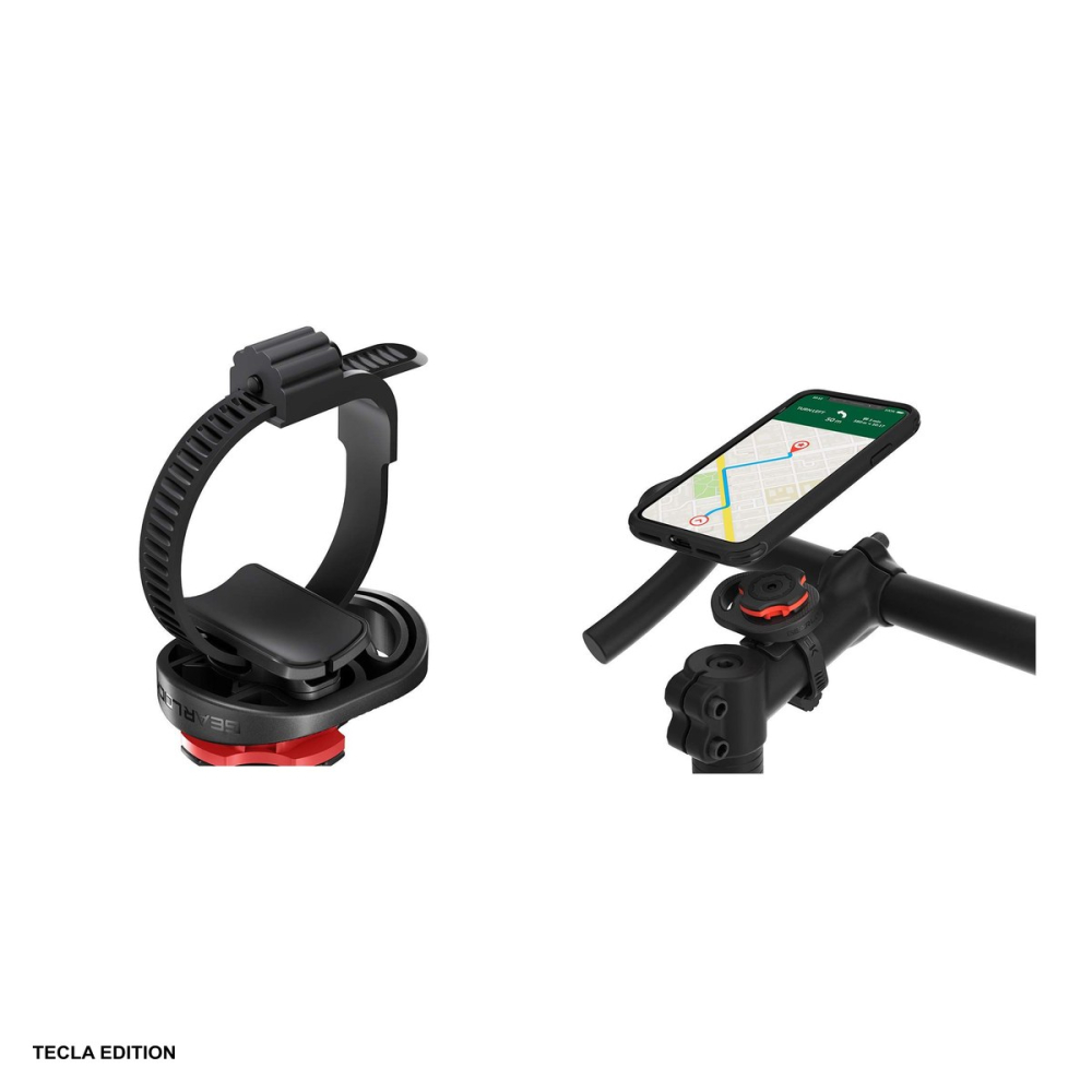 Suport de ghidon pentru bicicleta, ultrausor, Spigen Gearlock MS100, negru [4]