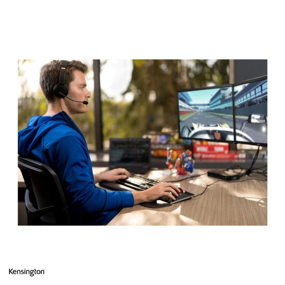 Suport de incheietura pentru tastatura Kensington ErgoSoft, cu gel, negru [5]