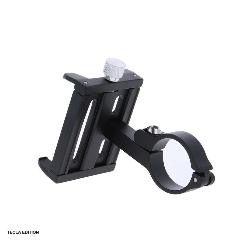 Suport de telefon reglabil din aluminiu pentru bicicleta, universal, Forever Outdoor BH-300, negru [4]