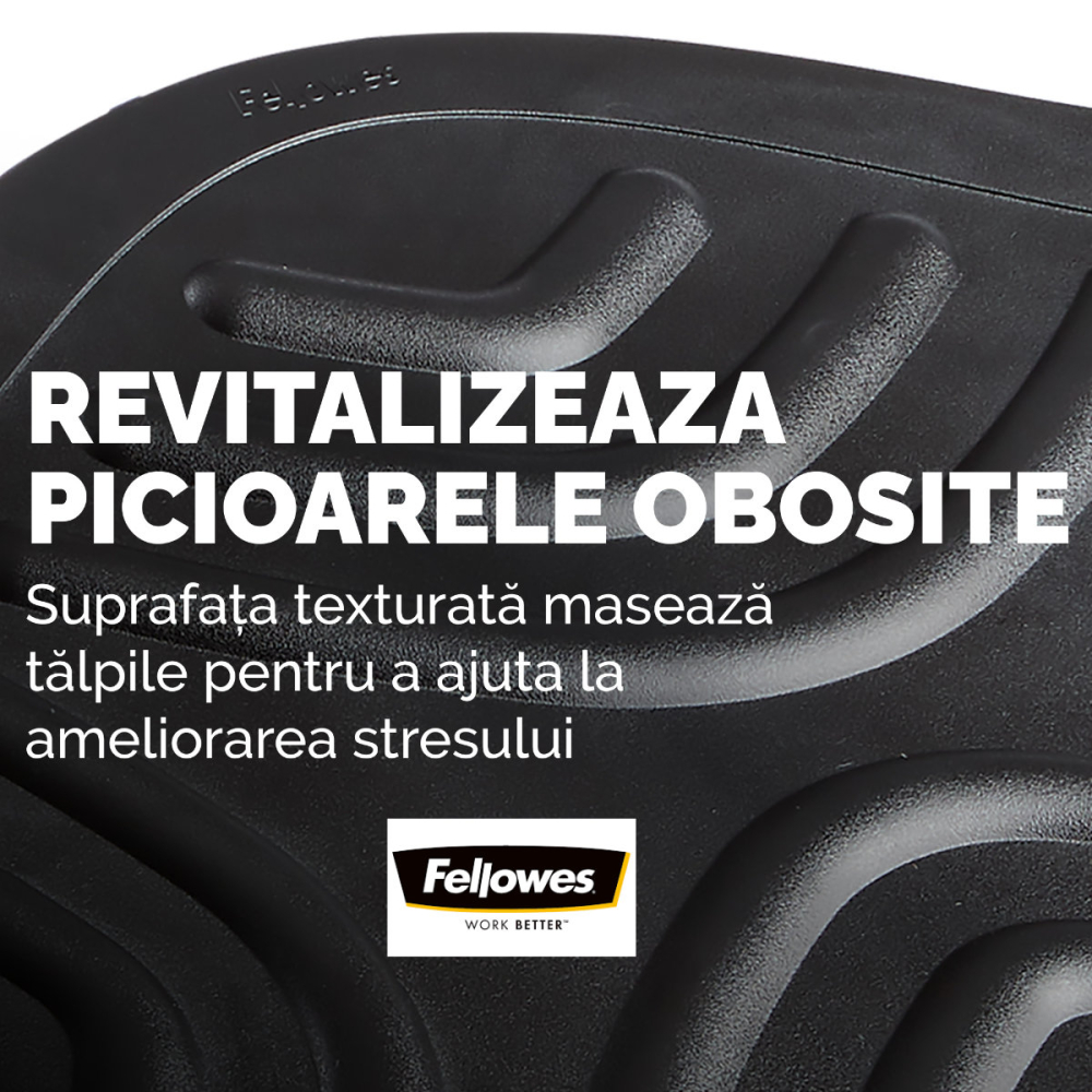 Suport ergonomic pentru picioare, Fellowes Smart Suites, cu balansoar, 2 inaltimi reglabile, bile de masaj, pentru birou si acasa [5]