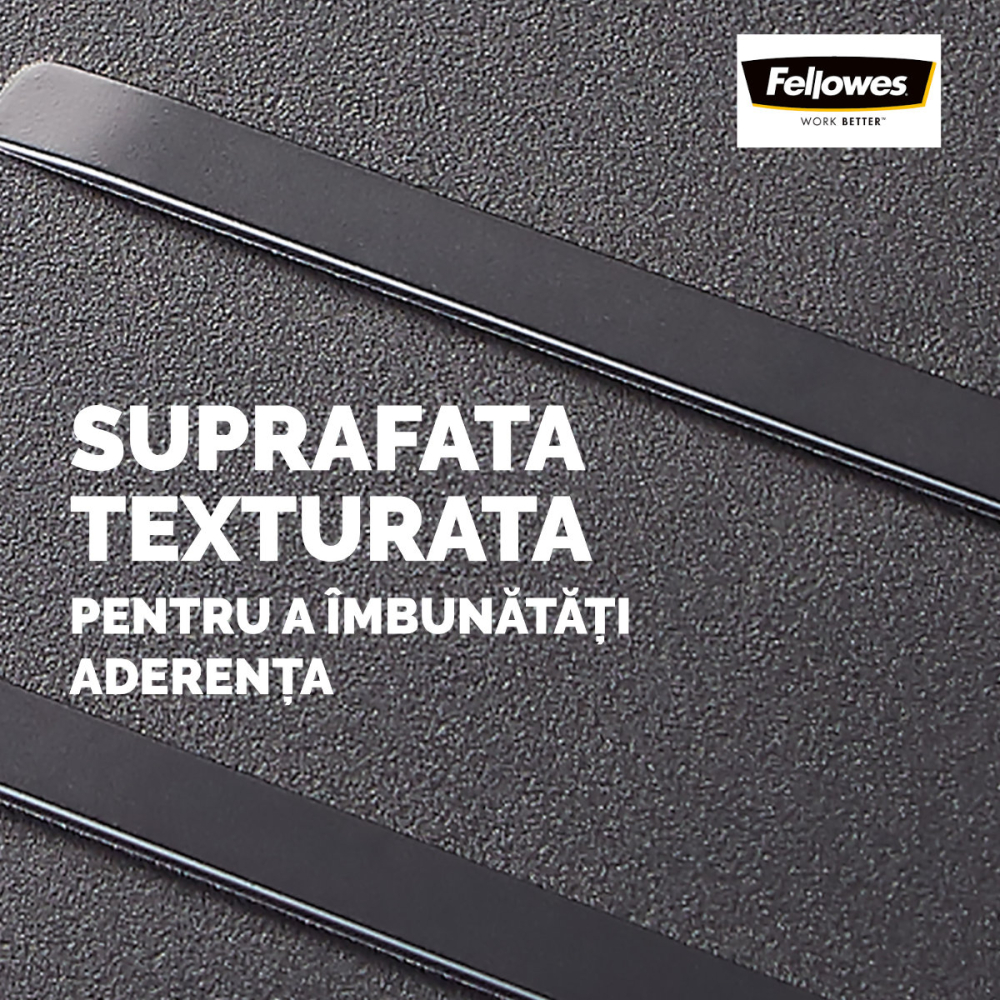 Suport ergonomic pentru picioare reglabil, Fellowes Office Suites, cu tehnologie Microban, 3 inaltimi, balansare libera, pentru birou si acasa [4]