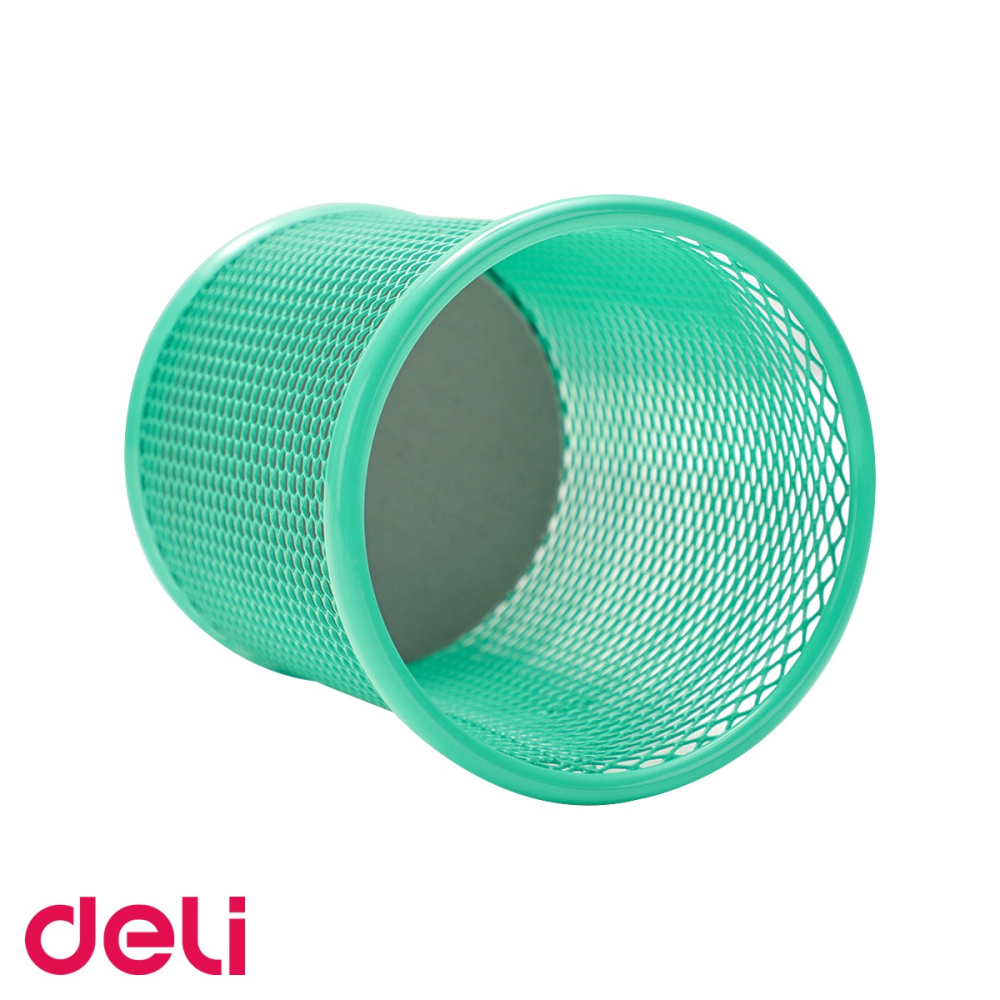 Suport instrumente de scris Deli Mesh Color, plasa metalica colorata, pentru birou si papetarie [4]