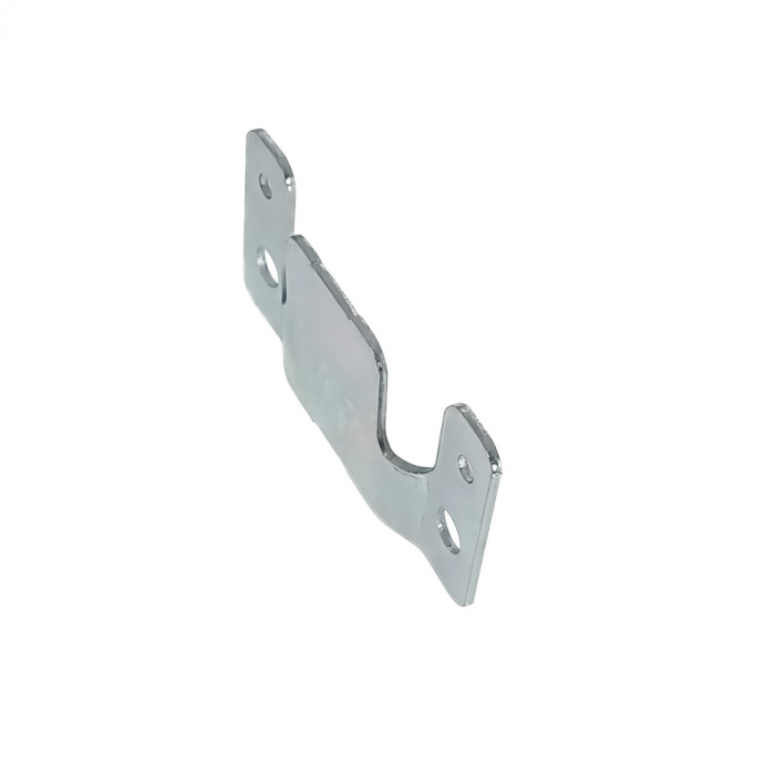 Suport multifunctional din otel pentru suspendare obiecte pe perete, cu 4 orificii de fixare, 90 x 45 mm [3]