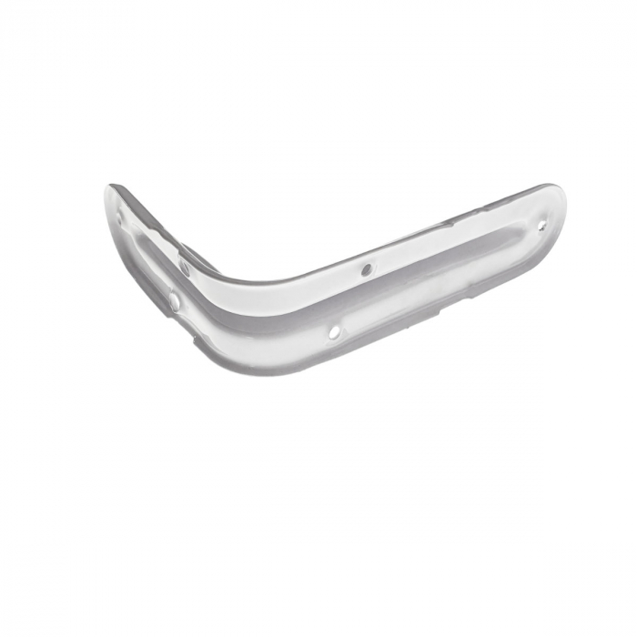 Suport pentru raft si polita, din metal, 125 x 90 x 32 mm, alb [4]