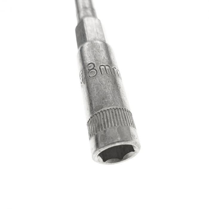 Surubelnita cu cap tubular de 8 mm, lungime tija 118 mm, maner ergonomic 115 x 35 mm [3]