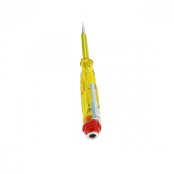 Surubelnita tip creion, pentru control tensiune, 16A, 250V, lungime 135 mm, varf drept 3 mm, galben [2]
