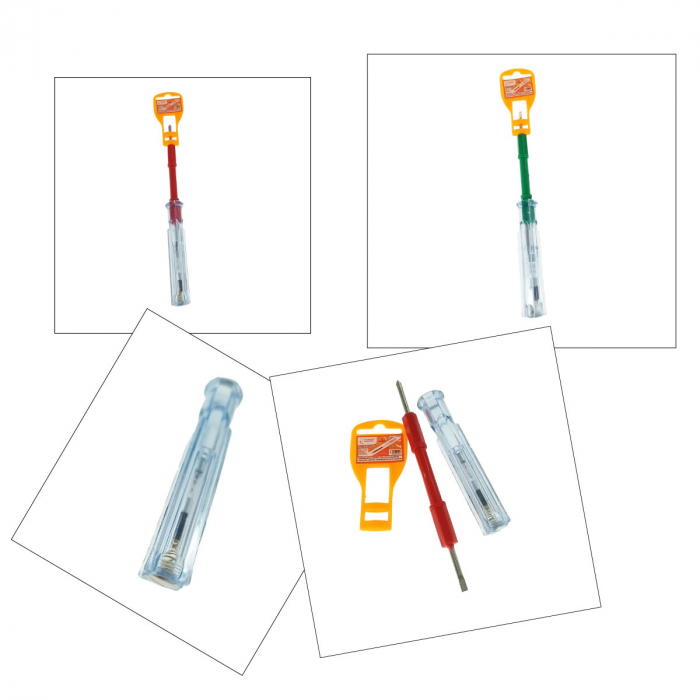 Surubelnita cu 2 capete, tip creion, pentru control tensiune, izolata, 16A, 250V [4]