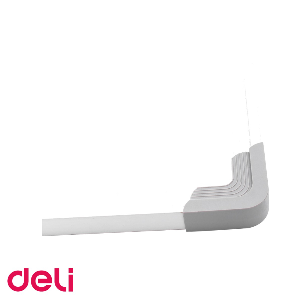 Tabla whiteboard magnetica Deli, 45x60 cm, suprafata scriere si afisare, pentru birou si sala de clasa [5]